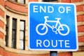End of route Royalty Free Stock Photo