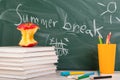 End of school. Summer break time Royalty Free Stock Photo