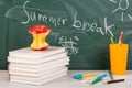 End of school. Summer break time Royalty Free Stock Photo