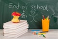 End of school. Summer break time Royalty Free Stock Photo