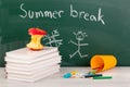 End of school. Summer break time Royalty Free Stock Photo