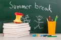 End of school. Summer break time Royalty Free Stock Photo