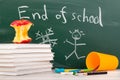 End of school. Summer break time Royalty Free Stock Photo