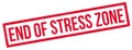 End Of Stress Zone rubber stamp