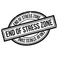 End Of Stress Zone rubber stamp