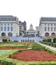 Kunstberg or Mont des Arts Mount of the arts in Brussel, Belgium Royalty Free Stock Photo