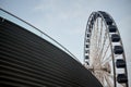 End on view of the Ferris wheel, Navy Pier