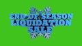 End of winter season liquidation sale - alpha channel support