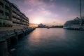 Sunrise at Sydney Harbour, Australia Royalty Free Stock Photo