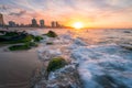 Sunset at Tweed Heads, Australia Royalty Free Stock Photo