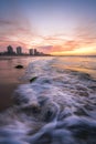 Sunset at Tweed Heads, Australia Royalty Free Stock Photo