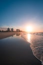 Sunset at Tweed Heads, Australia Royalty Free Stock Photo