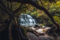 The Purakaunui Falls, South Island, New Zealand Royalty Free Stock Photo