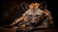 endangered brown hyena