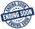 ending soon blue stamp