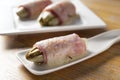 Endive rolls with ham and cheese au gratin