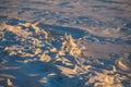 Endless Antarctic snowfields Royalty Free Stock Photo