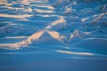 Endless Antarctic snowfields Royalty Free Stock Photo