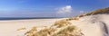 Endless beach on the island of Terschelling in The Netherlands Royalty Free Stock Photo