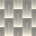 Endless Black and White Wallpaper. Retro Graphic Design Royalty Free Stock Photo
