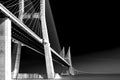 Endless Bridge, black and white