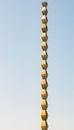 The Endless Column (Column of Infinite or Coloana Infinitului) made by Constantin Brancusi Royalty Free Stock Photo