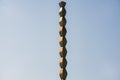 The Endless Column (Column of Infinite or Coloana Infinitului) made by Constantin Brancusi