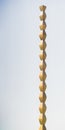 The Endless Column (Column of Infinite or Coloana Infinitului) made by Constantin Brancusi Royalty Free Stock Photo