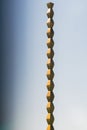 The Endless Column (Column of Infinite or Coloana Infinitului) made by Constantin Brancusi