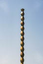 The Endless Column (Column of Infinite or Coloana Infinitului) made by Constantin Brancusi