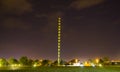 The Endless column by night