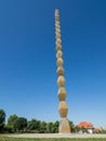 Endless Column, a work by Constantin Brancusi, Romania Royalty Free Stock Photo