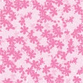 Endless delicate pattern spring flowers apple cherry blossom