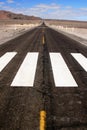 Endless desert highway Royalty Free Stock Photo