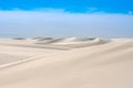 Endless Layers Of Sand Dunes Stand Tall Against A Cloudy Sky Royalty Free Stock Photo