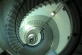 Endless Lighthouse Spiral Staircase Royalty Free Stock Photo