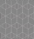 Endless monochrome symmetric pattern, graphic design. Geometric