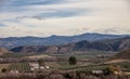 Endless olive groves hills landscape in Andalusia Royalty Free Stock Photo