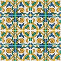 Endless pattern with geometric motif, vector decor