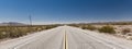 Endless roads in Arizona desert, USA Royalty Free Stock Photo