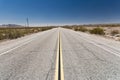 Endless roads in Arizona desert, USA Royalty Free Stock Photo