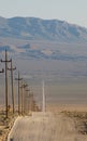 Endless roads in Arizona desert, USA Royalty Free Stock Photo