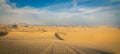 Sand dunes huacachina Royalty Free Stock Photo