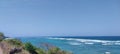 The endless sea at Gunung Payung Beach, Bali Royalty Free Stock Photo