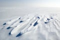 Endless snowfield Royalty Free Stock Photo