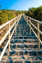 Endless Stairs Royalty Free Stock Photo