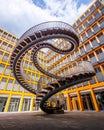 The Endless Stairway in Munich Architecture Sculpture