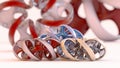 Endless twisted torus jewel - 3D illustration Royalty Free Stock Photo