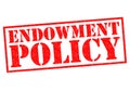 ENDOWMENT POLICY Royalty Free Stock Photo