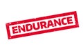 Endurance rubber stamp